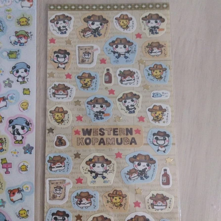【Q-LiA】クーリア こぱむだ こうさぎ こはむ シール 3点 セット アーミーこぱむだ くるくるシール｜商品情報｜タカラトミーアーツ
